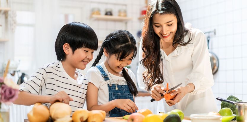 Build your kid’s interest in food